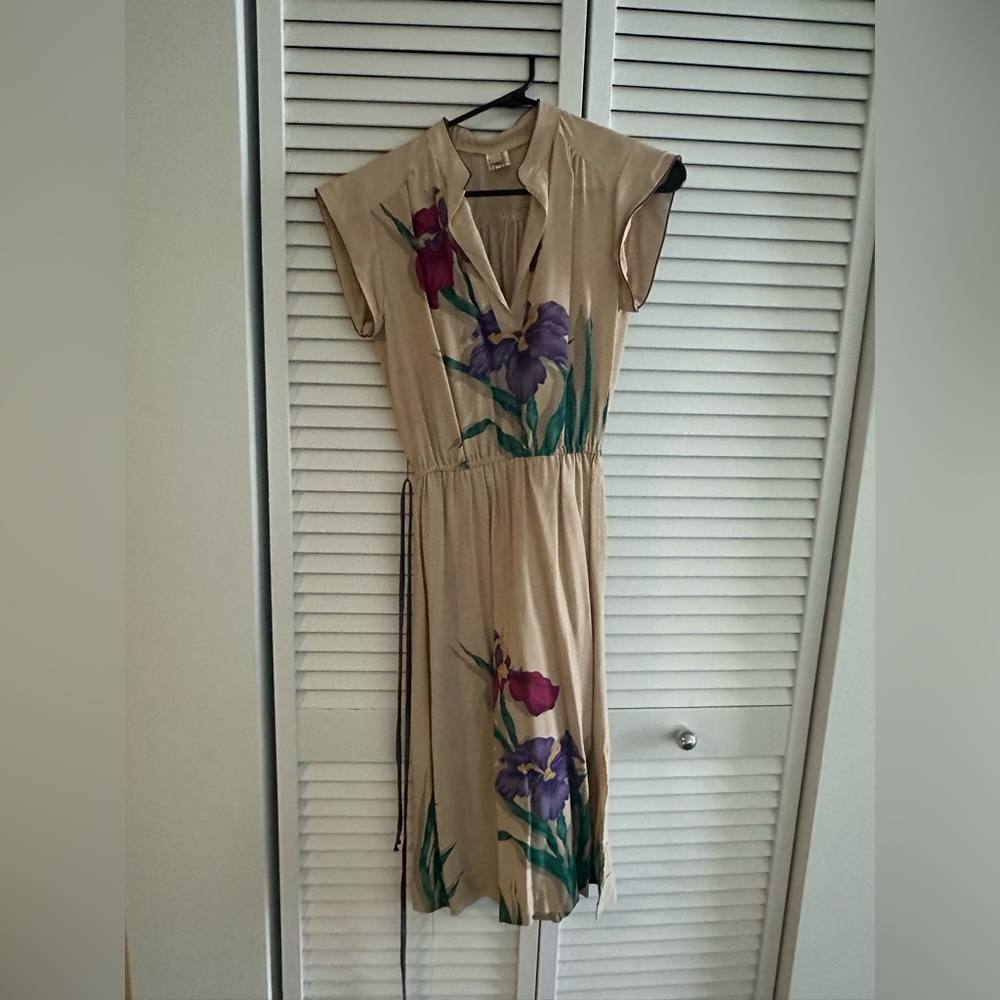 Vintage floral dress